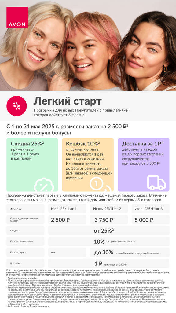Avon Легкий Старт 05 2025 Avon Легкий Старт 05 2025