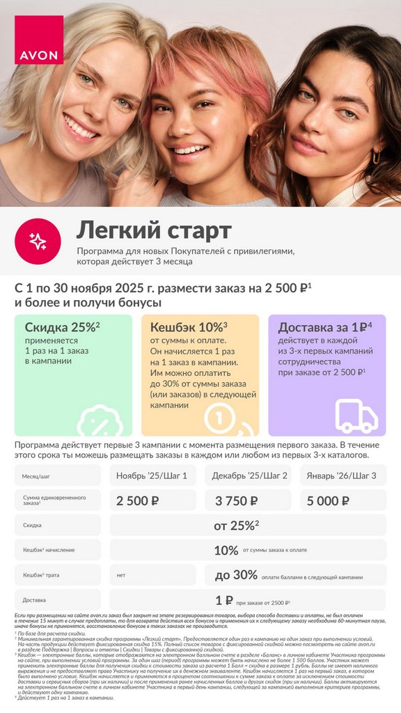 Avon Легкий Старт 11 2025 Avon Легкий Старт 11 2025
