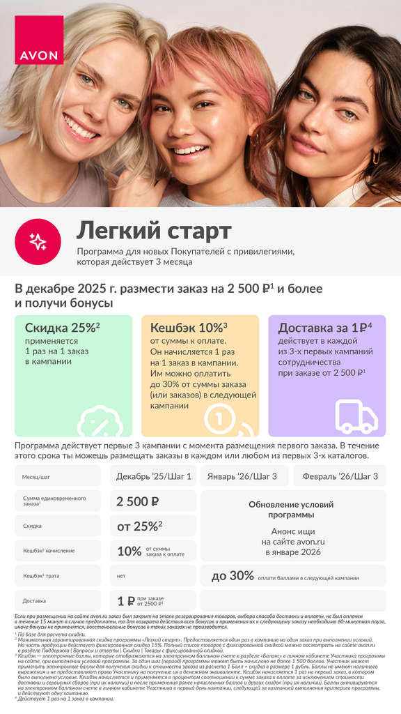 Avon Легкий Старт 12 2025 Avon Легкий Старт 12 2025